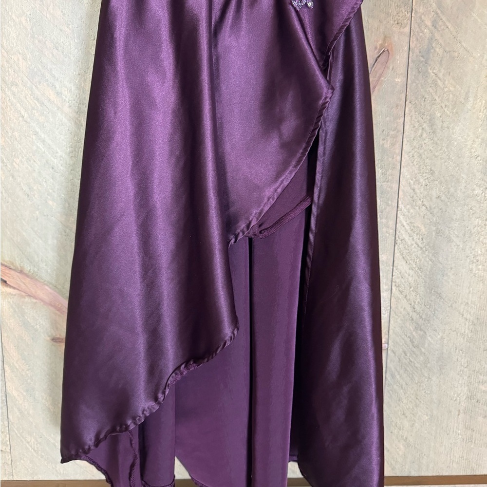 Weissman Charmeuse cutaway Chasing Cars dance costume / dress Size LC / 14 - Picture 9 of 13
